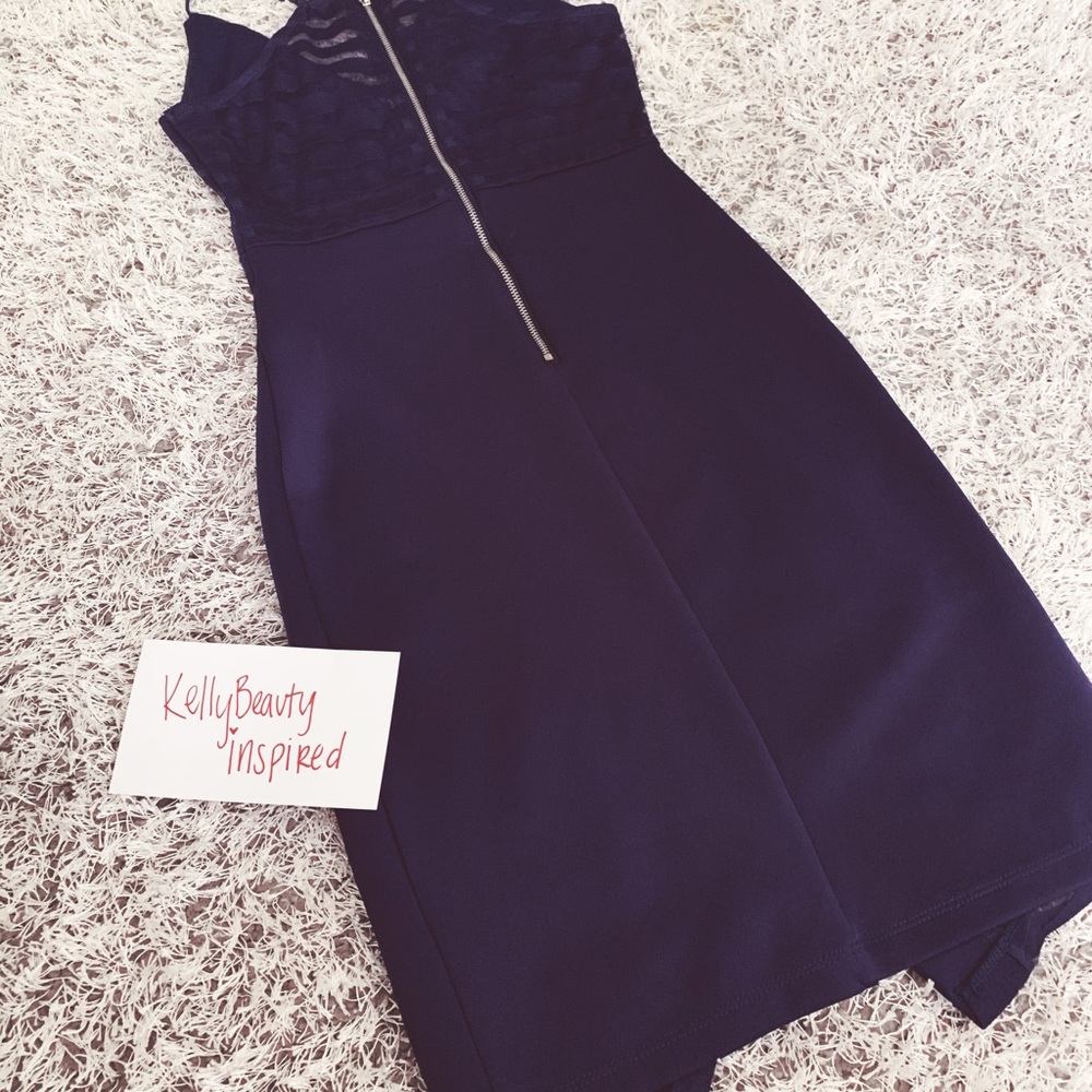 Blue Mini Dress - Picture 6 of 6